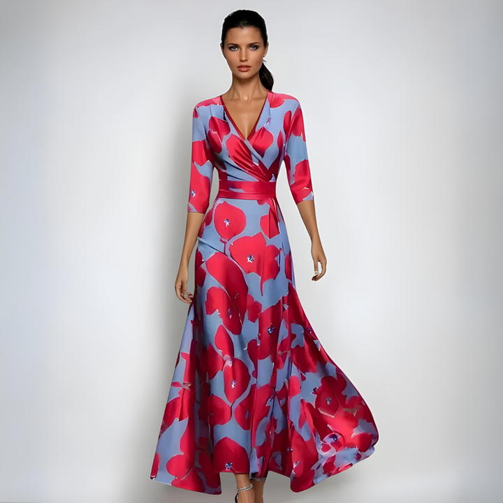 Elise - Elegante abito floreale per sentirsi sicuri di sé