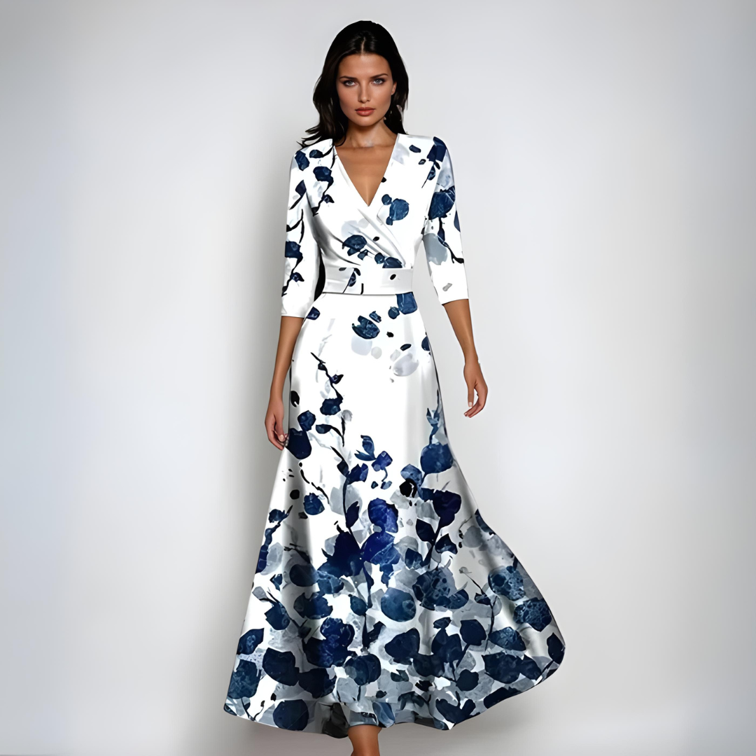 Elise - Elegante abito floreale per sentirsi sicuri di sé