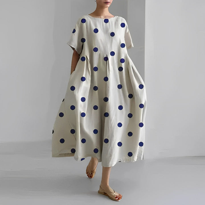 Splendido abito floreale da donna